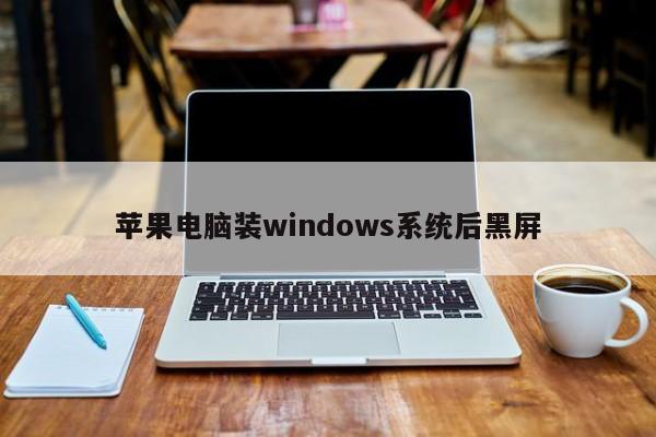 苹果电脑装windows系统后黑屏