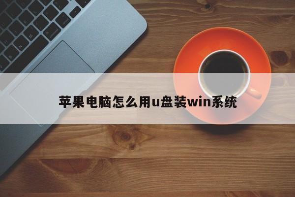 苹果电脑怎么用u盘装win系统